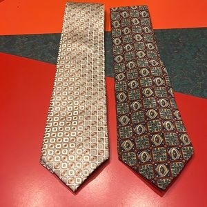 Coulors by Alexander Julian Silk Tie & Bergamo